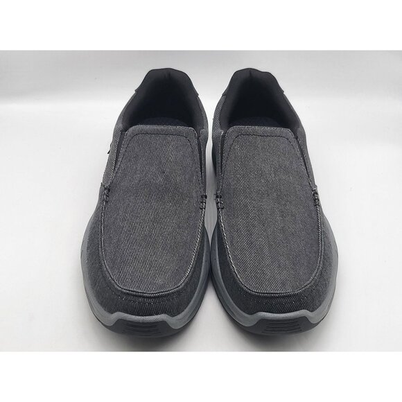 Skechers Relaxed Fit Cohagen Vierra Mens Slip On Black Casual Loafer Size 13 - Picture 2 of 11